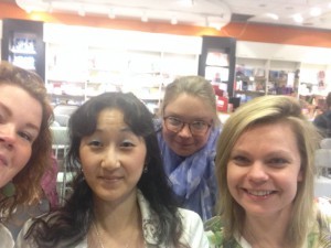 Fina skrivande människor