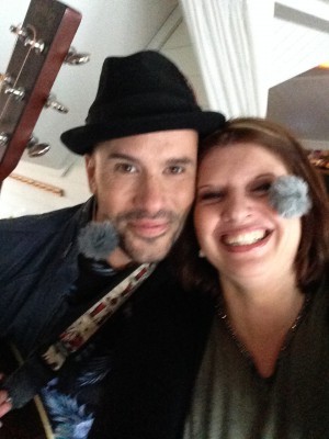 Martin Stenmarck och jag