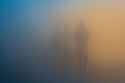 yellowbluepink by Ann Veronica Janssens, Wellcome Collection. Copyright Guy Corbishley/Alamy