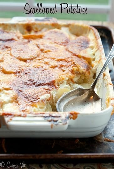 Scalloped Potatoes Recipe via DeliciouslyOrganic.net #grainfree #recipe 