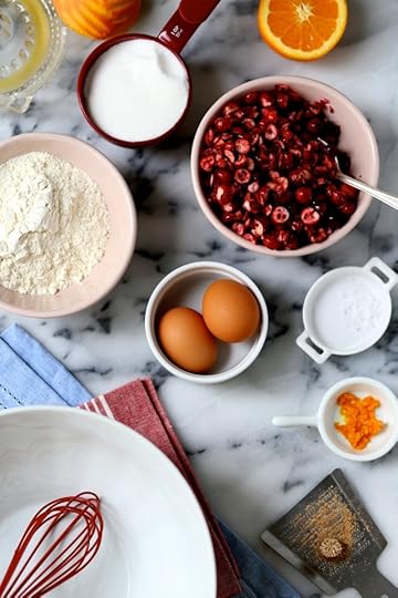 Cranberry Orange Clafoutis