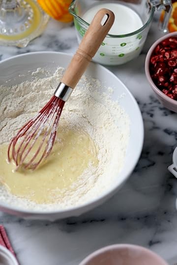 Cranberry Orange Clafoutis