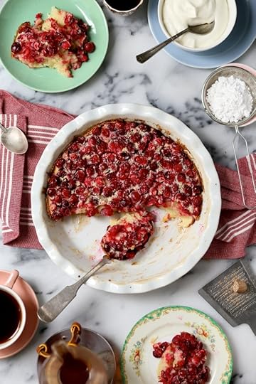 Cranberry Orange Clafoutis