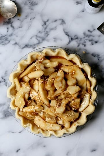 Pear Bourbon Crumble Pie