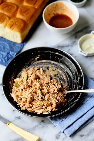 Spicy Buffalo Chicken Sweet Rolls