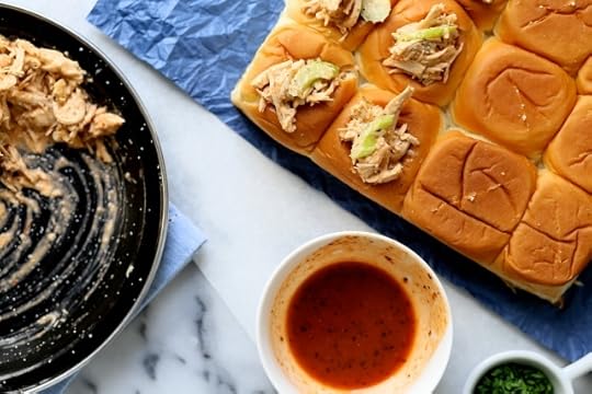 Spicy Buffalo Chicken Sweet Rolls
