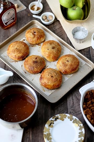 Fresh Apple Dumplings with Maple Salted Caramel