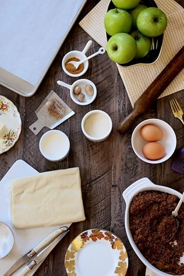 Fresh Apple Dumplings with Maple Salted Caramel