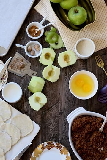 Fresh Apple Dumplings with Maple Salted Caramel