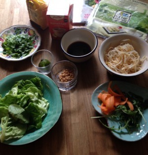 Jag gjorde rullar. Blev så trött efter det att jag måste sova. De blev rätt äckliga.