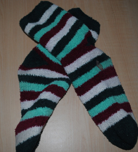 fuzzy socks