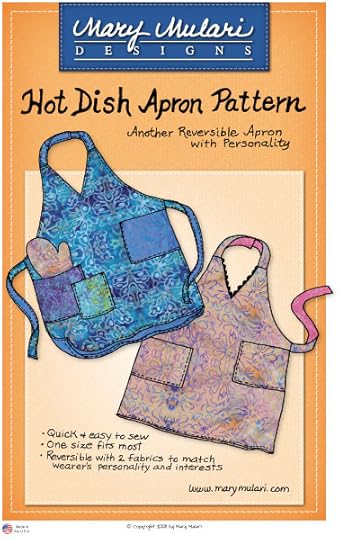 Hot Dish Apron pattern