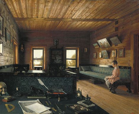 room in the house on ostrovki by grigory soroka