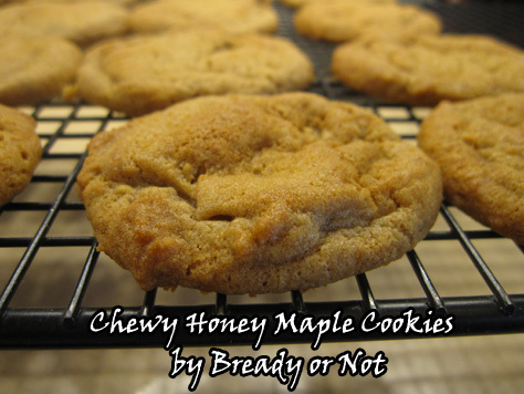 Chewy Honey Maple Cookies