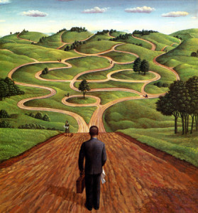 winding path