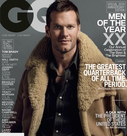 Tom Brady Refuses To Talk Deflategate In GQ Man Of The Year Spre