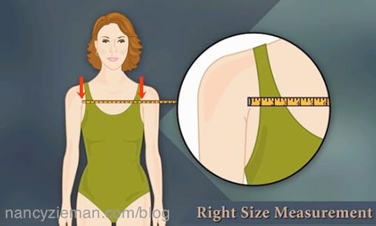 Nancy Zieman's Right Size Measurement Pattern Fitting Chart
