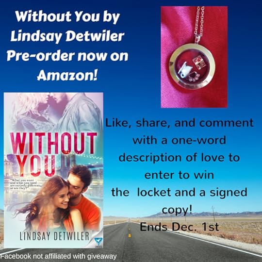 Without You by Lindsay DetwilerNow available for pre-order!Like, share, (1)