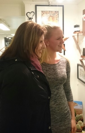 Tillsammans med finfina läsaren Erika