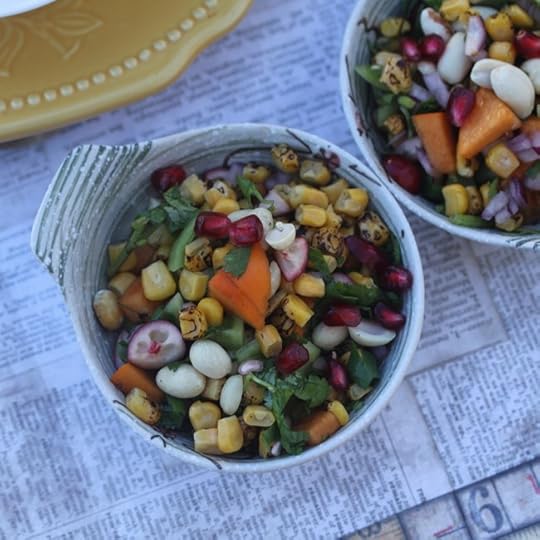 Harvest Corn Salsa Chaat