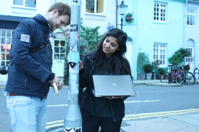 Out on the streets of Brighton