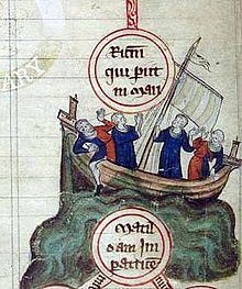 The White Ship sinking