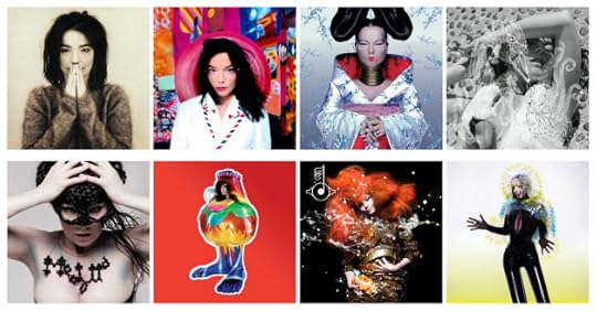 Bjork's album covers