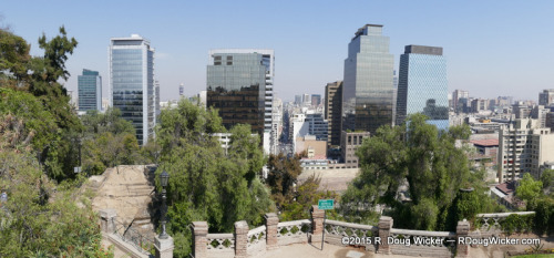 Looking Down from Santa Lucía Hill