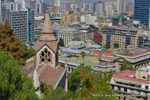 Looking Down from Santa Lucía Hill