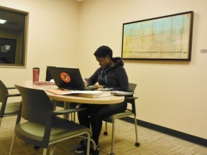 Studying at the Kentwood Library