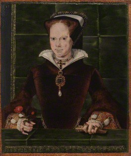 by Hans Eworth, oil on panel, 1554