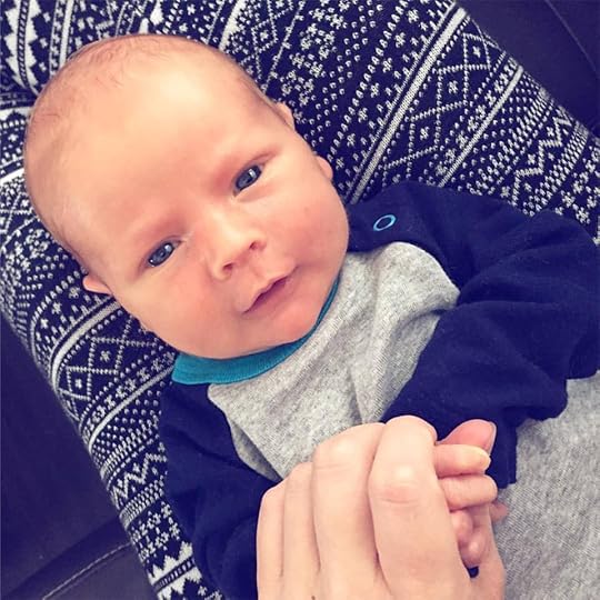 Bright eyed baby boy