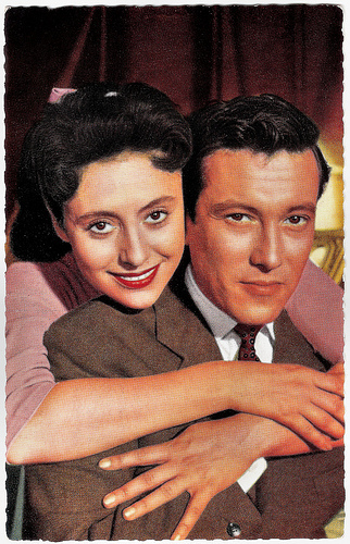 Caterina Valente and Dietmar Schönherr in Bonjour Kathrin (1956)