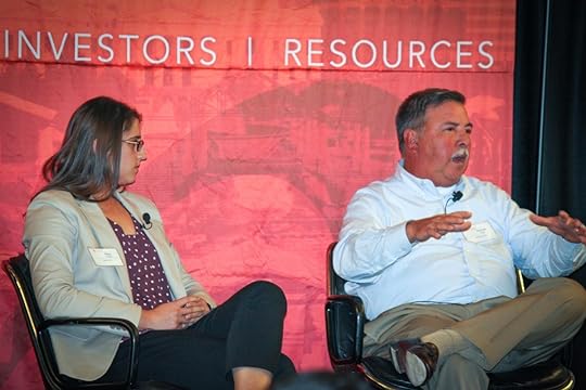 CEOs Abby Cohen and George Paz talk it out. Credit: Accelerate St. Louis