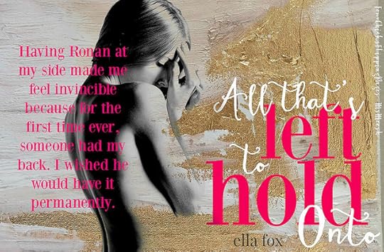 #AllThatsLeftToHoldOnto1