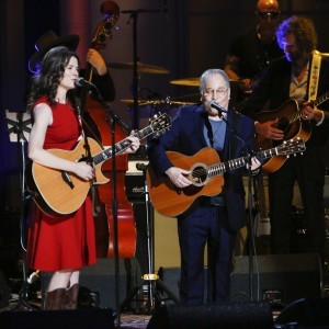 Paul Simon and Edie Brickell