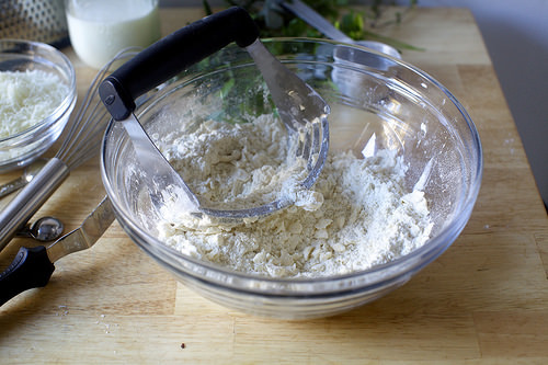 cutting in the butter