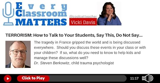 Talking to children about terrorism with Dr. Steven Berkowitz.