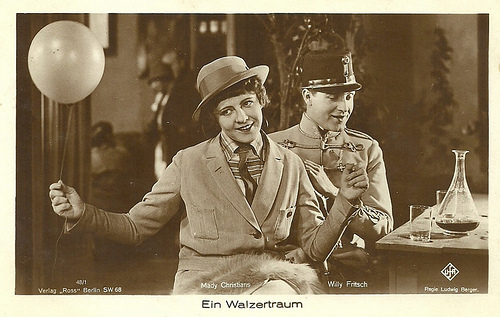 Mady Christians & Willy Fritsch in Ein Walzertraum (1925)