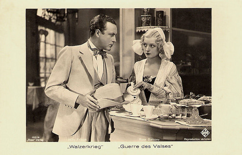Rose Barsony and Willy Fritsch in Walzerkrieg (1933)