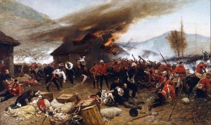 The Defence of Rorke's Drift, by Alphonse de Neuville, 1882