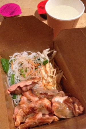 Vegetariska dumplings vid Hornstull