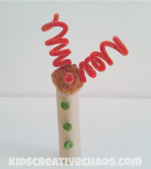 toilet roll reindeer craft