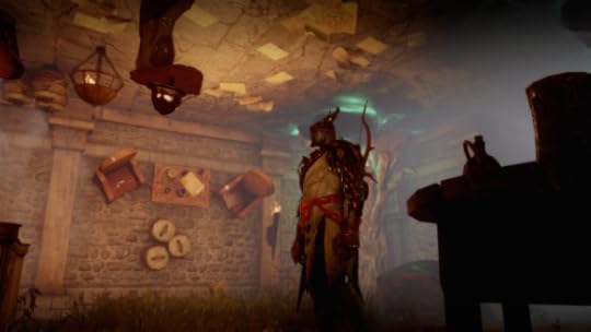 My inquisitor meets Cole in Dragon Age: Inquisition