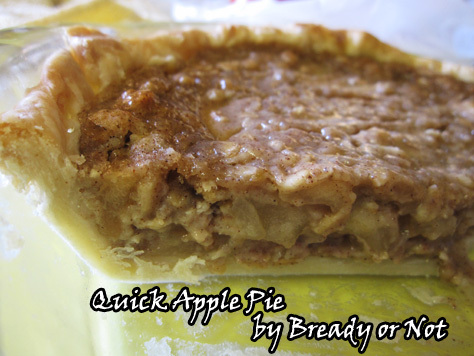 Quick Apple Pie