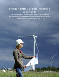 Photo: Addressing climate change in Alberta