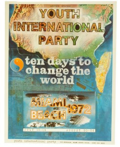 sixties, radical politics, yippies, peace protest, vietnam, political poster art, collectible poster, Jeff Shero, Jeff Nightbird