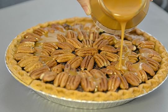 Salted Caramel Chocolate Pecan Pie 7