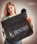 munchkin messenger bag promo shot