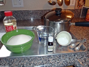 Hardware and Ingredients for Fondant by Connie Cockrell